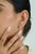 Celestial Marquise Pave Diamond Triple-Row Wing Stud Earrings in 14k Gold- 2 Pieces For Sale - Image 9 of 13