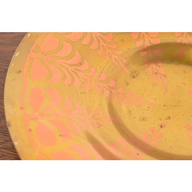 Tiffany & Co. Copper on Gilt Bronze Decorative Shallow Bowl, Circa 1900 For Sale In South Bend - Image 6 of 11