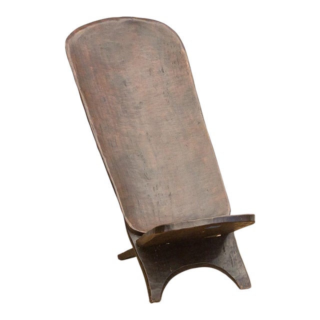 Dakar Crocodile Ceremonial African Chair For Sale