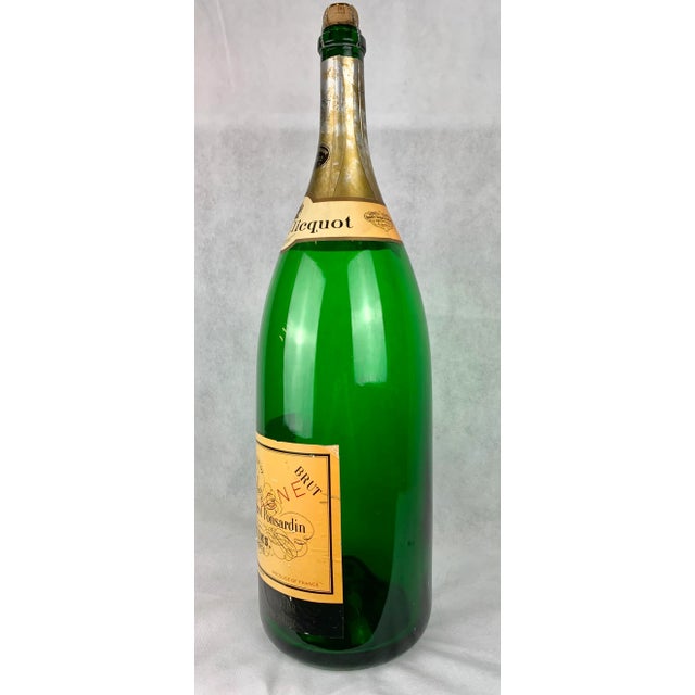 In 1972 Veuve Clicquot celebrated its bicentennial with this SALMANAZAR empty display bottle. The famous bottle with its...