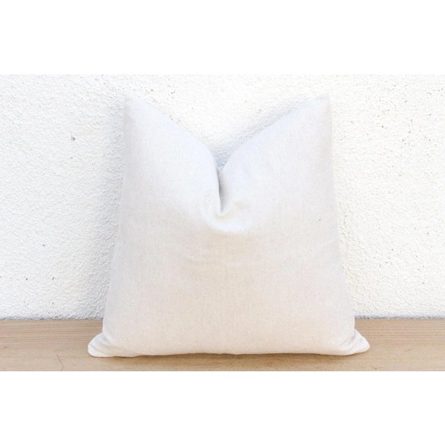 African Tribal Minimalist Mudcloth Throw Pillow For Sale In Los Angeles - Image 6 of 8