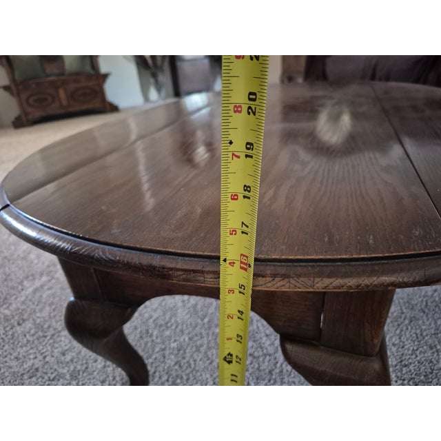Late 20th Century Ethan Allen Style Drop Leaf Coffee Table For Sale - Image 10 of 10