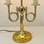 French Vintage French Bouillotte Style Brass Lamp For Sale - Image 3 of 5