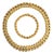 Boucheron Two-Piece Necklace and Bangle Set in 18 Karat Yellow Gold 165 Grams For Sale