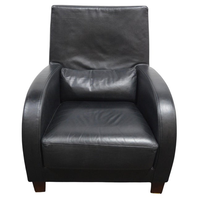 2000 - 2009 Ligne Roset Lounge Chair With Ottoman For Sale - Image 5 of 9