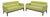 Mid-Century Style Passerelle Upholstered 2-Seat Lounge Sofas by Coalesse, a Pair For Sale