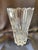French Jg Durand Crystal Cathedral Vase, 11” Sculptural Cut Glass For Sale - Image 12 of 12