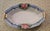 1950s Vinatage Hand-Painted Pink Rose Porcelain Dish Trimmed in Gold For Sale - Image 5 of 8