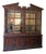 Henredon Natchez Collection Flame Mahogany China Display Cabinet — Lighted & Mirrored For Sale