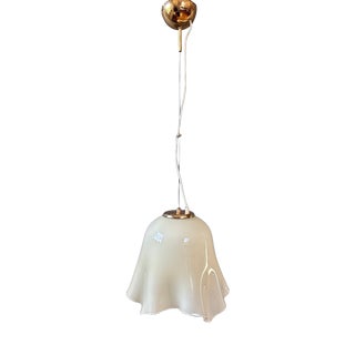 Murano Glass Hanging Lamp by Vetreria De Majo, 1980s For Sale