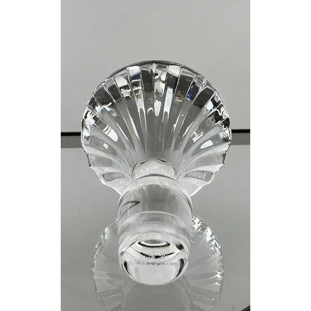 Rare Baccarat Crystal France Massena Liquor & Whiskey Decanter With Stopper For Sale - Image 10 of 10