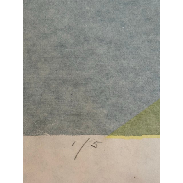 Vintage 1989 Modernist Art Print “Sunlight”Limited Edition 1/5 Reclining Figure 18x24 For Sale In Seattle - Image 6 of 10