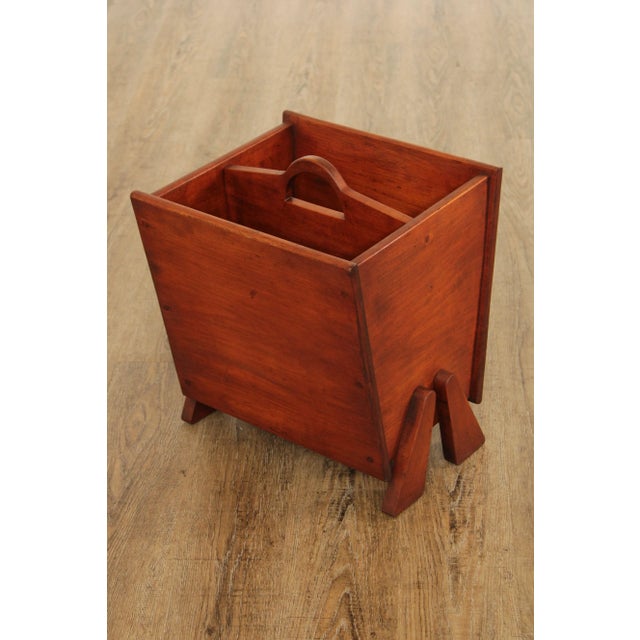 High Quality American Made Solid Wood Magazine or Newspaper Rack