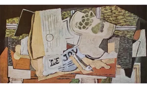 1940s After Georges Braque "Le Journal", First Edition Period Full-Color Print