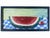 Wood Original Folk Art Watermelon Painting Framed For Sale - Image 7 of 10