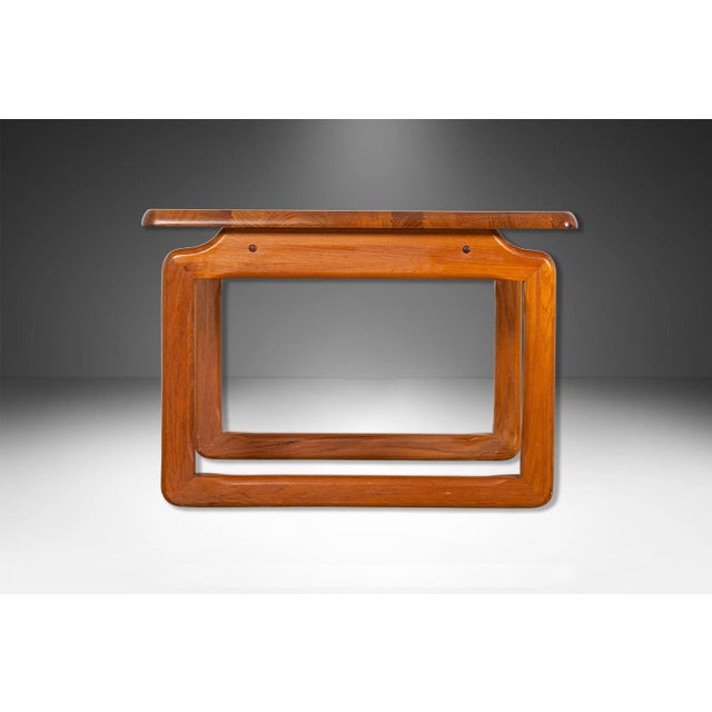 Mid-Century Danish Teak Side End Table Tarm Stole Mobelfabrik A/S For Sale In Baltimore - Image 6 of 9