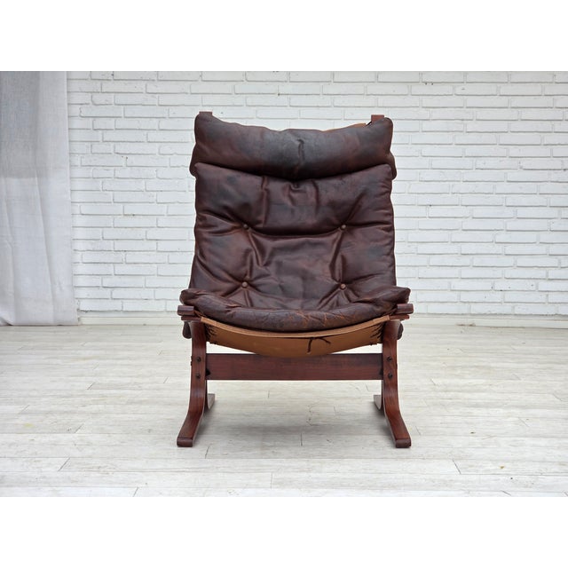 Ingmar Relling Norwegian Siesta Lounge Chair by Ingmar Relling for Westnofa, 1970s For Sale - Image 4 of 18