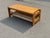 Scandinavian Pine Bench with Canvas Storage, 1970s For Sale - Image 11 of 13