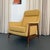 This exceptional Scandinavian Modern high-back upholstered armchair was designed by the Swedish designer Folke Ohlsson....