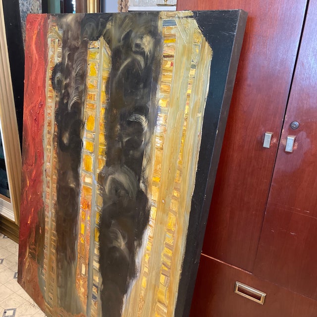 Textile Omg Dubai Uae Middle East 2026 #1 by Wilbert Sneed , Contemporary Expressionist, Unframed (Frame Extra Plus Extra Shipping For Sale - Image 7 of 9