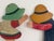 Folk Art Vintage Hand-Painted Wooden Garden Child Silhouettes – Pair, Folk Art Yard Decorations For Sale - Image 3 of 13