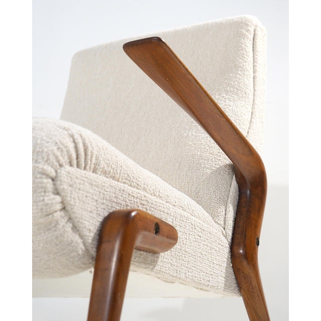P71 Armchairs by Osvaldo Borsani for Tecno, 1950s, Set of 2 For Sale - Image 14 of 16