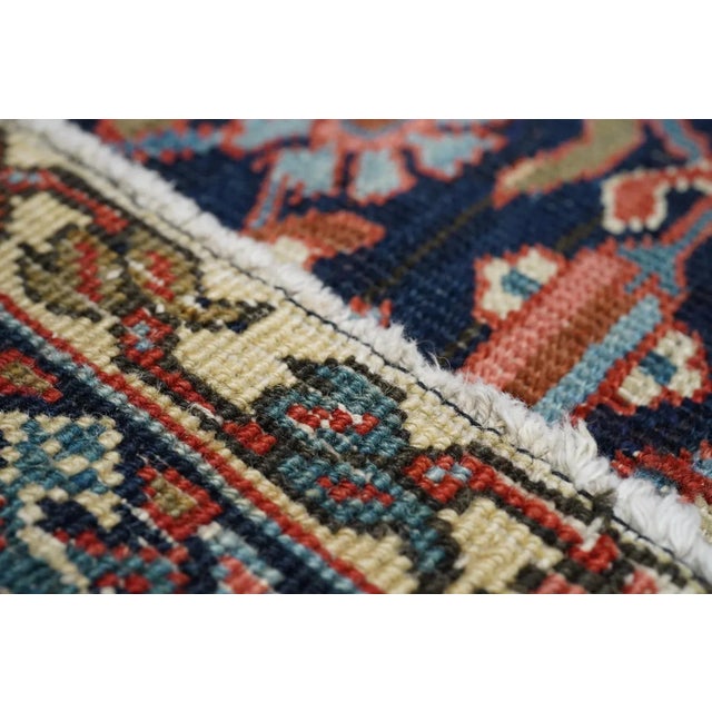 Traditional Antique Serapi Rug 4'5'' x 6'9'' For Sale - Image 3 of 9