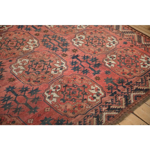 Textile Antique Beshir Square Carpet - 7'1" x 7'10" For Sale - Image 7 of 10