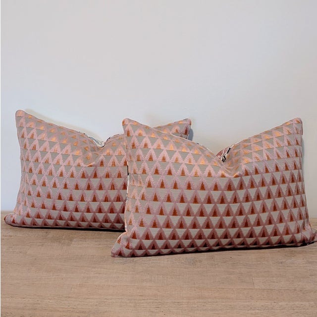 2020s Lee Jofa Inisfree Floral 14x20" Lumbar Pillows - Set of 2 For Sale - Image 5 of 7