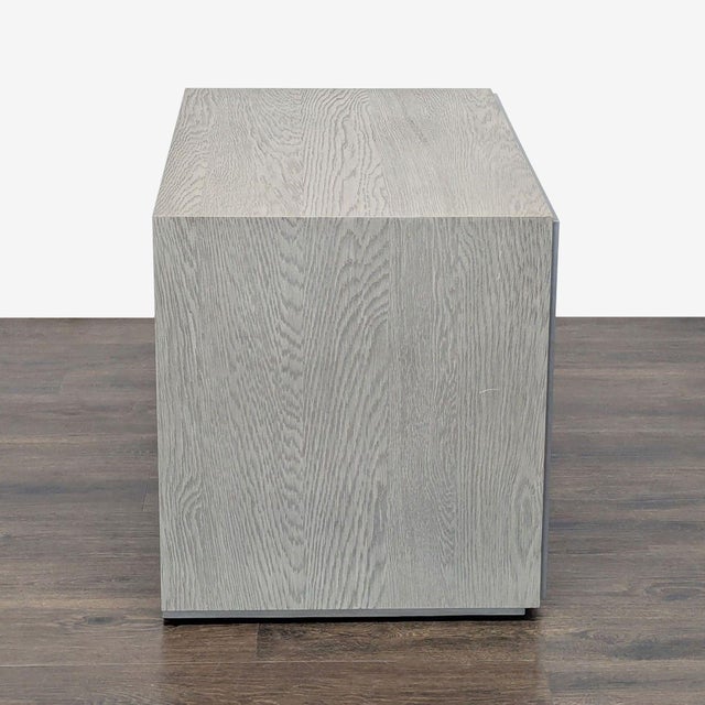 2010s Restoration Hardware Calvin Right Closed Nightstand For Sale - Image 5 of 9