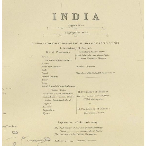 The British Rajs India by Blackie and Son, 1882, Set of 2 For Sale - Image 4 of 9