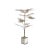 Make your home decor groovy and stylish with Ivete, a mid-century floor lamp shaped as a palm tree. Features a square...