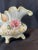 Ceramic Vintage Large Capodimonte Hand Painted Flower Vase For Sale - Image 7 of 12
