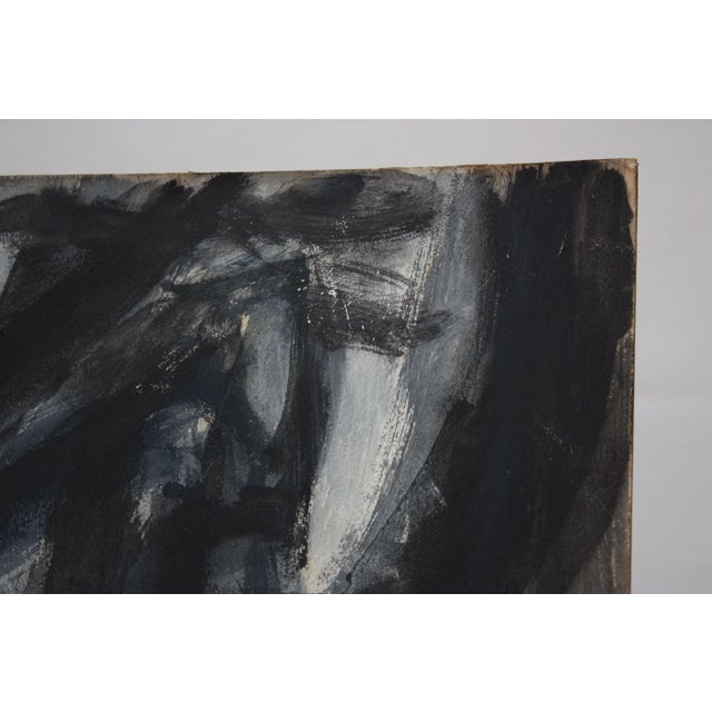 Abstract 'Aspen' Gouache on Board by Elizabeth Nachman Erlanger For Sale - Image 10 of 13