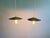 Industrial Pendant Light in Green Enameled Sheet Metal, 1940s, Set of 2 For Sale - Image 12 of 15