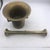 Metal Antique Brass Mortar and Pestle For Sale - Image 7 of 13