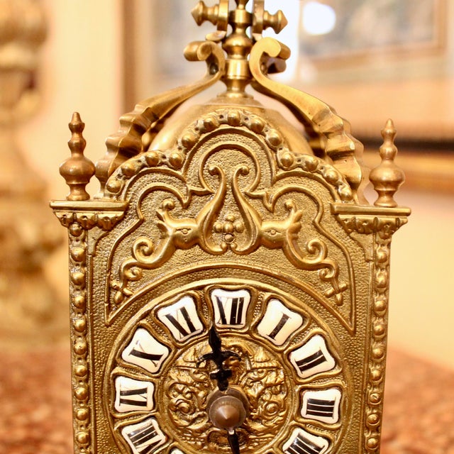 Fine English Brass Carriage Clock, 19th Century For Sale - Image 12 of 13