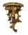 Mid 20th Century Large Vintage Carved Giltwood Italian Wall Brackets - a Pair For Sale - Image 4 of 11