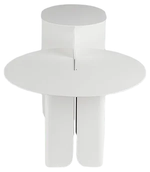 White HIP HOP Coffee Table by Lucio Curcio e Luca Binaglia for Formae
