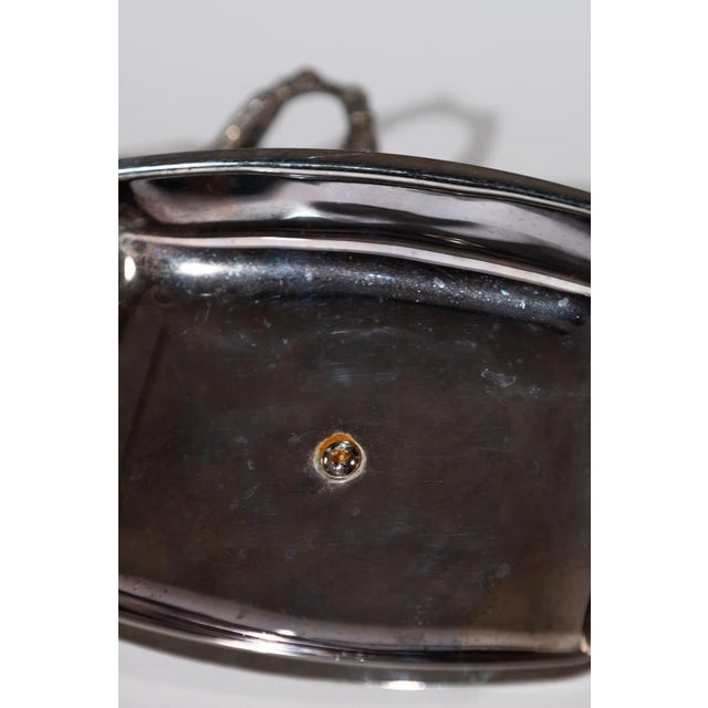 Vintage Silver Tassel Butter Dish For Sale - Image 10 of 10
