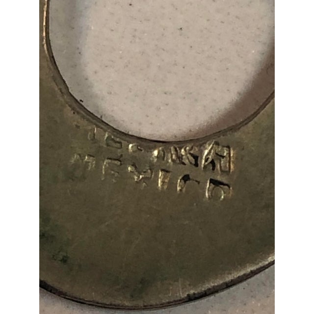 This fabulous pair of Vintage Abalone Sterling Door Knocker Earrings are the perfect option to take you from day to night....