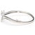 Contemporary 14KW Diamond(0.65) Butterfly Bangle Bracelet For Sale - Image 3 of 3