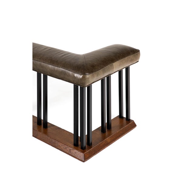 1950s Large Leather Club Fender, 1950s For Sale - Image 5 of 12