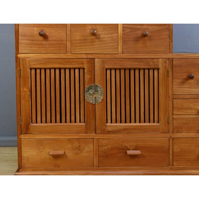 20th Century Teak Kaidan Tansu Part 2 Staircase Furniture For Sale - Image 6 of 16