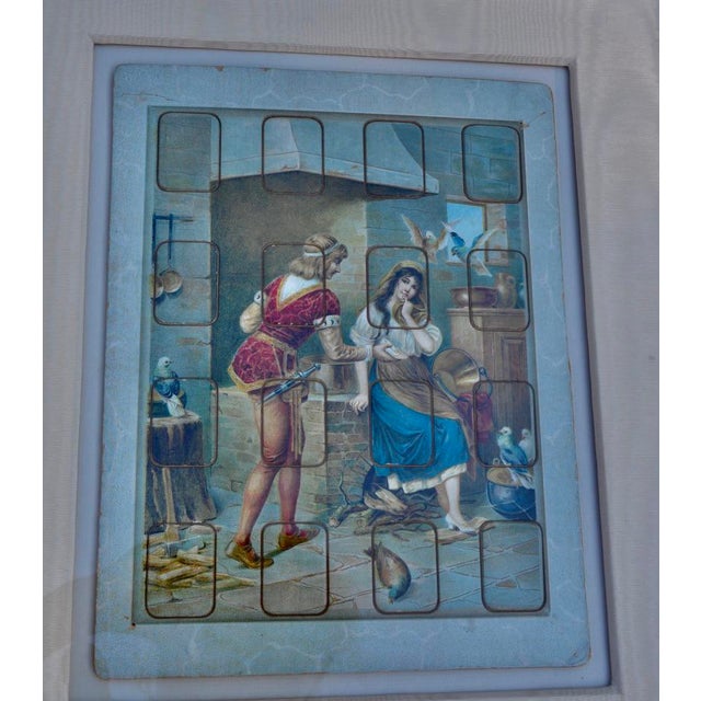 Wood Antique Framed Puzzles - Set of 6 For Sale - Image 7 of 13