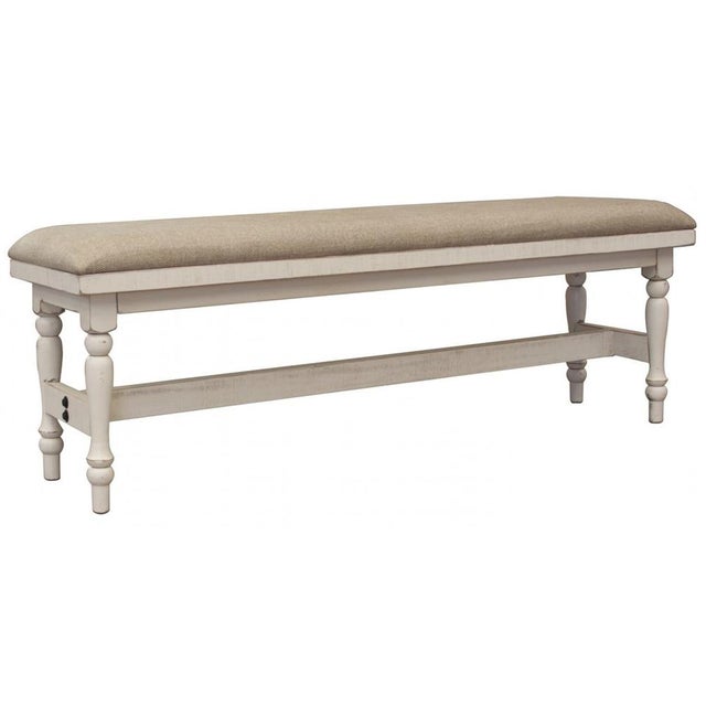 Rustic Stonegate Dining Bench For Sale - Image 3 of 3