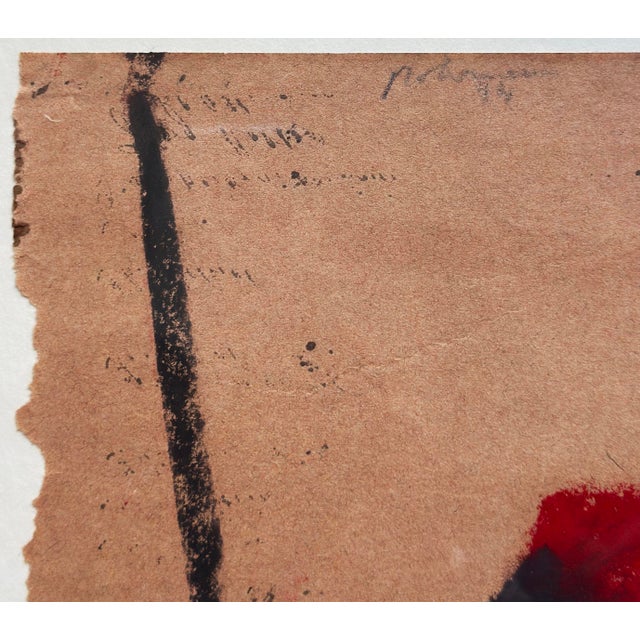Karl Bohrmann, Abstract Composition, 1998, Oil Pastel, Framed For Sale - Image 4 of 7