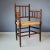 Dutch Bobbin Chair with Rush Seat, 1930s, in Good conditions. Designed before 1890