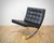 Barcelona Chair in Black Leather by Ludwig Mies Van Der Rohe for Knoll International For Sale - Image 13 of 13
