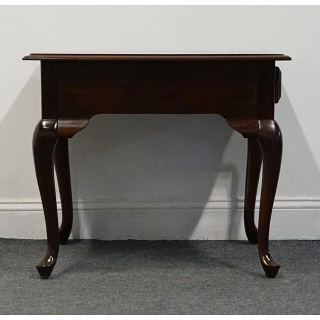Kincaid Furniture Cherry Mountain III Collection Traditional Queen Anne Style 22" Side Table For Sale - Image 12 of 12